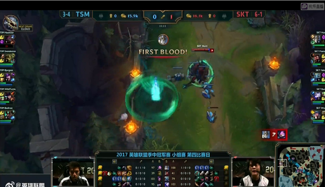 【lpl战报】TES 2-0 WBG：Wayward蛮王砍翻全场 TES收获七连胜